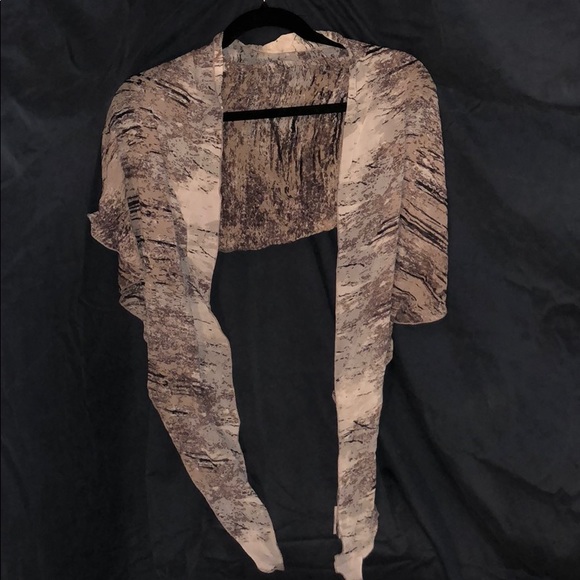 BCBGMAXAZRIA Purple Print Silk Scarf/ Wrap - Picture 1 of 6